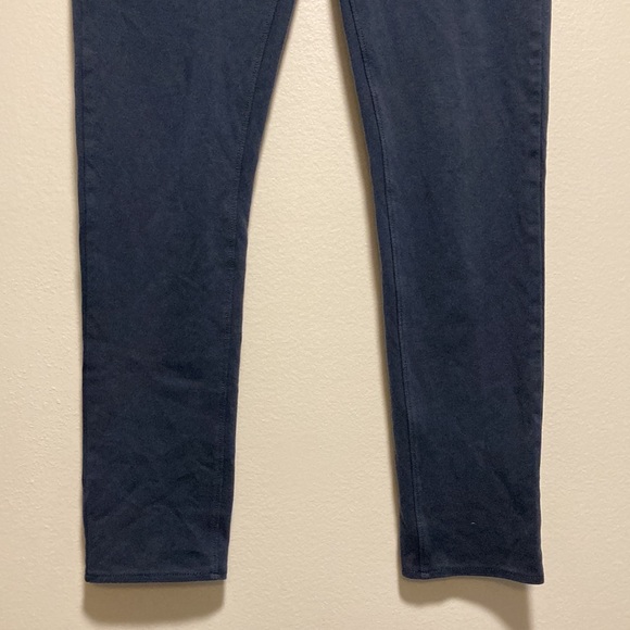 Calvin Klein Jeans Low Rise Pants, Blue, Size 6 - Picture 4 of 6